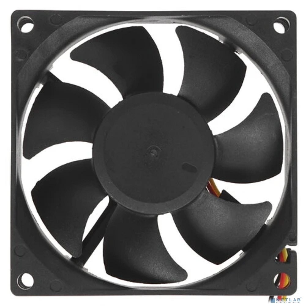 Gembird Вентилятор 80x80x25 гидродинамический, 3 pin, провод 30 см (D8025HM-3)