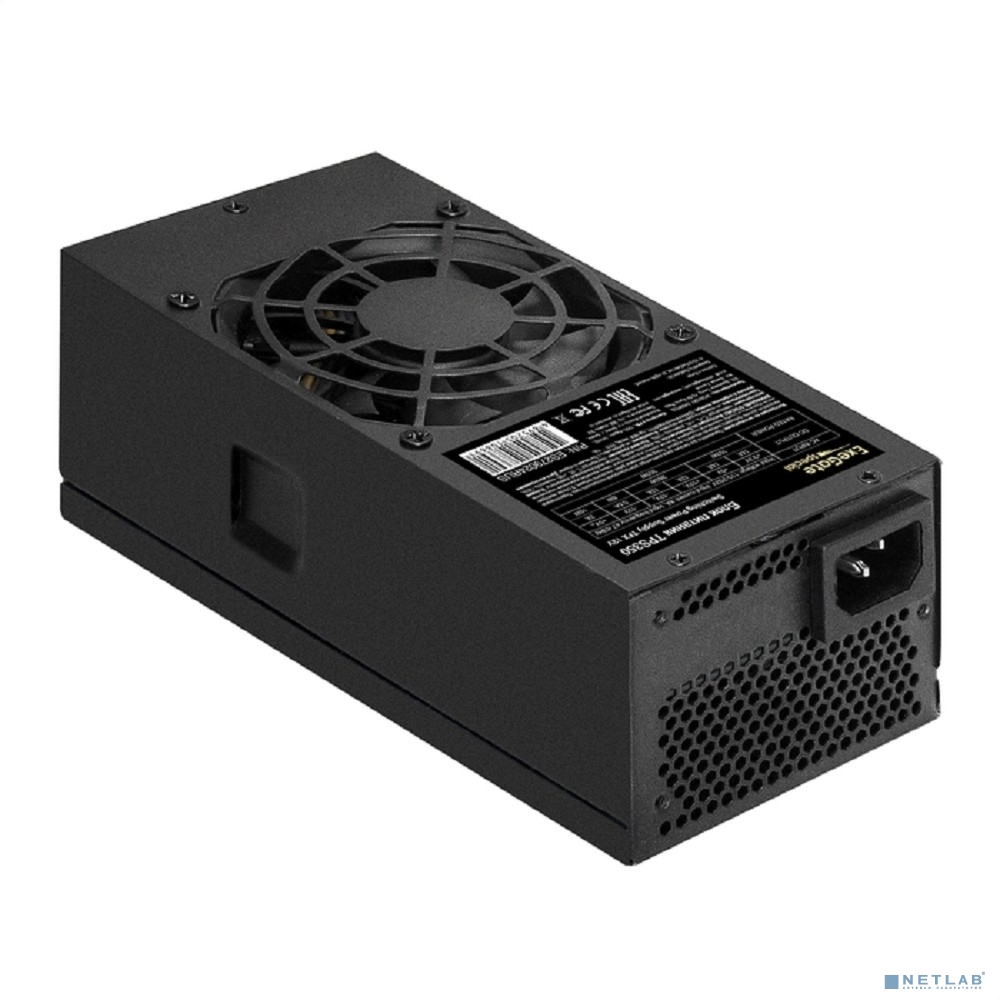Exegate ES279024RUS Блок питания 350W Exegate Special TPS350, TFX, black, 8cm fan, 24p+4p, 2*SATA, 1*IDE, FDD