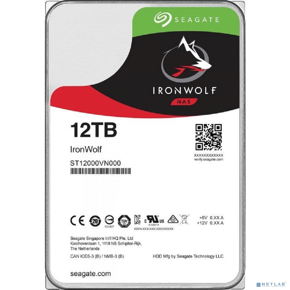 12TB Seagate Ironwolf (ST12000VN0008 )