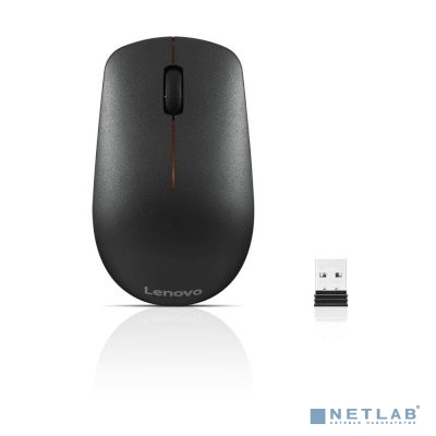Lenovo 400 Wireless Mouse, 1200dpi Black