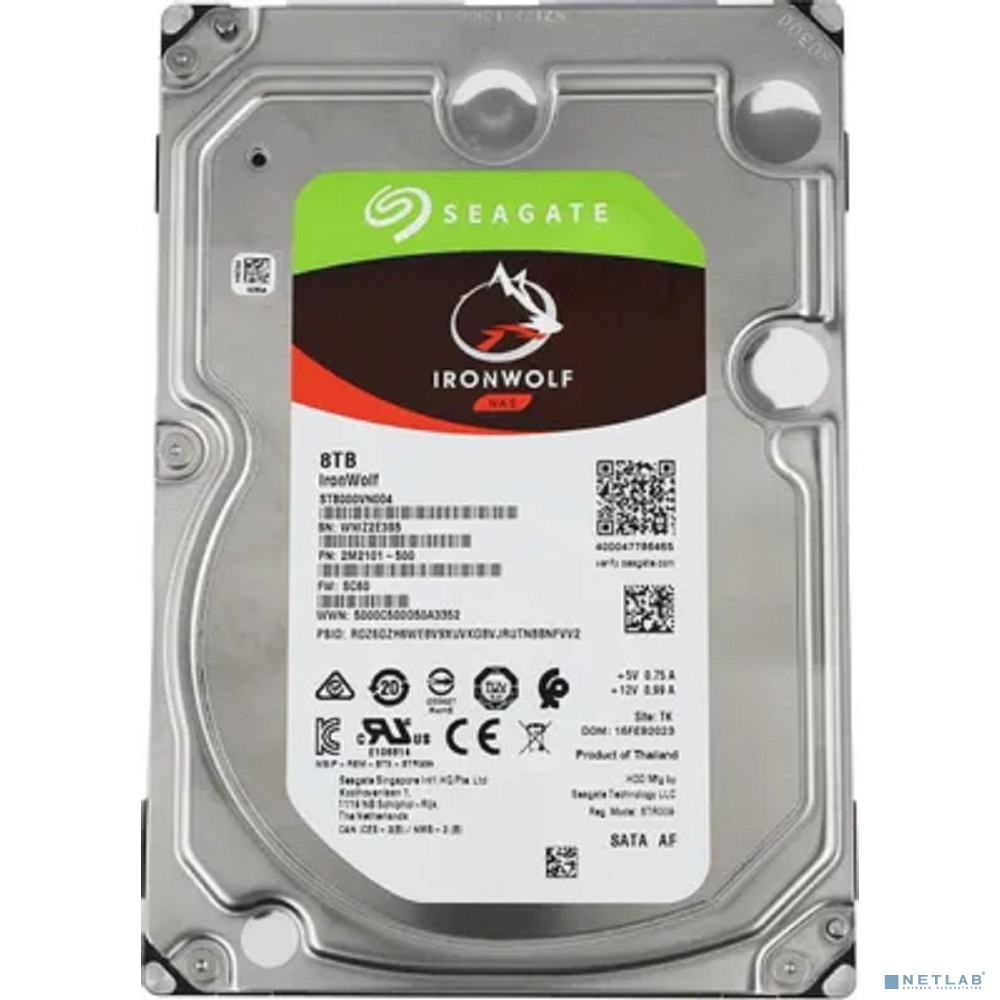 8TB Seagate IronWolf (ST8000VN004)
