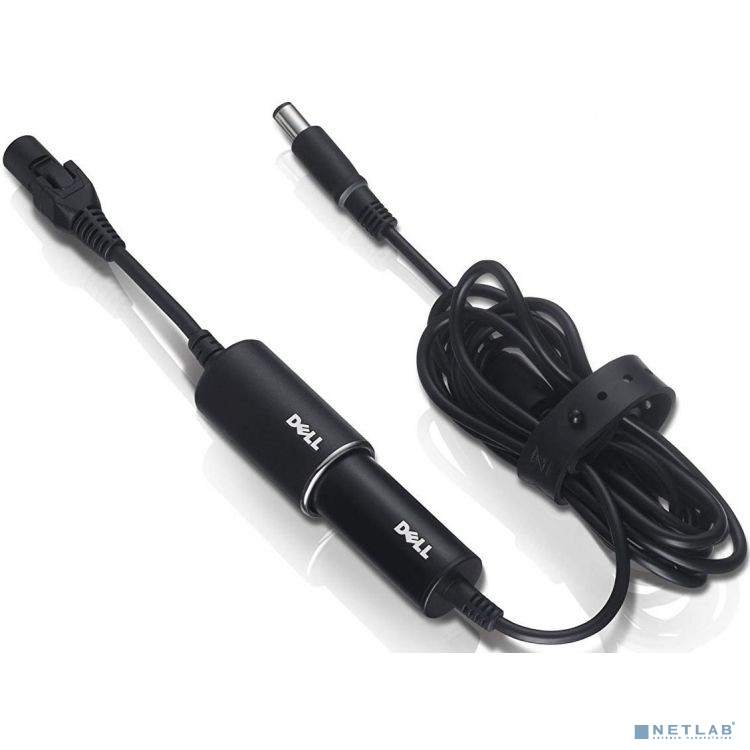 DELL Power Supply : 90W Auto / Plane DC Adapter for Select Dell Inspiron / Latitude / Vostro Laptops / Precision Workstations