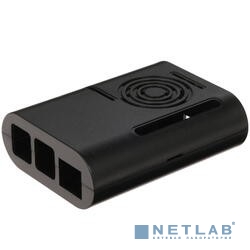 Raspberry Корпус PI4, CaseRaspPI4, на винтах (Black) (44571/42571)