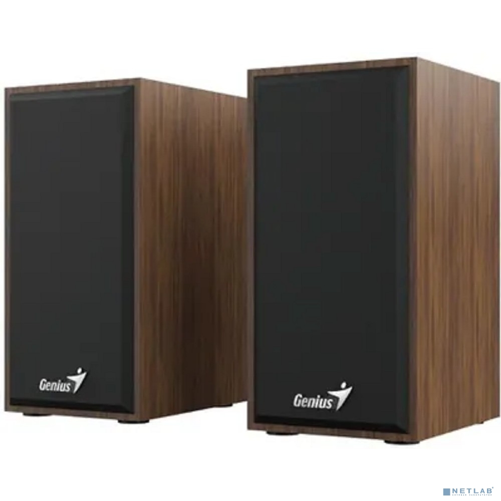 GENIUS SP-HF180, 2.0, 2 x 3W, USB-power, Wood