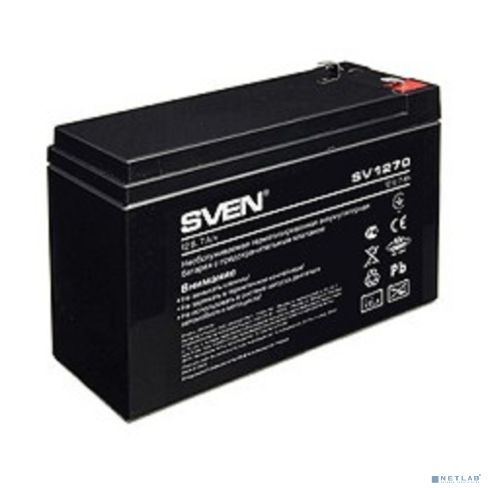 Sven SV1270 (12V 7Ah) батарея аккумуляторная