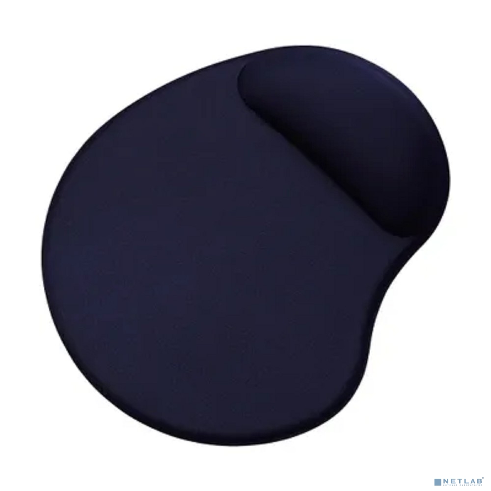 Коврик для мыши BURO BU-GEL/blue гелевый с подушкой синий