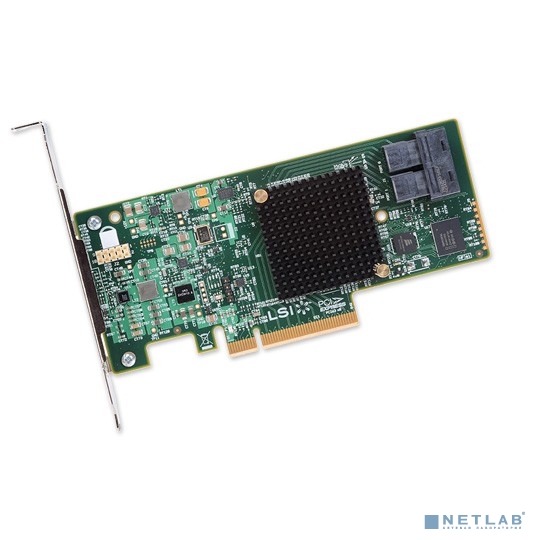 Рейдконтроллер SAS PCIE 8P HBA 9300-8I LSI00344 SGL LSI
