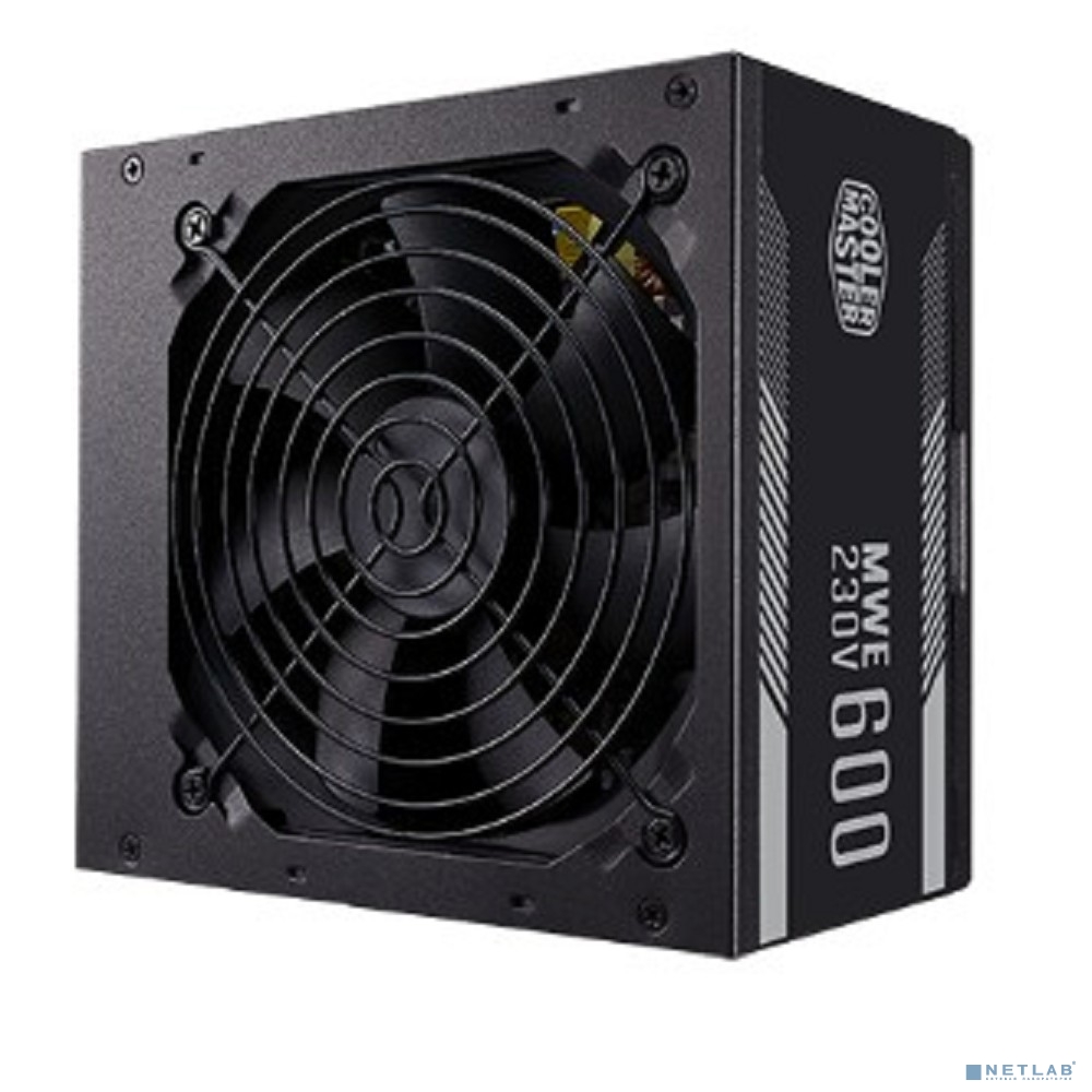 Power Supply Cooler Master MWE White, 600W, ATX, 120mm, 6xSATA, 4xPCI-E(6+2), APFC, 80+ White