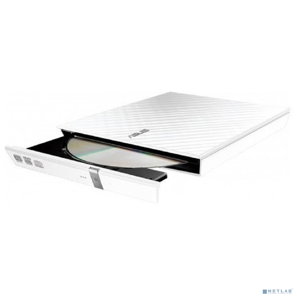 ASUS White Slim Ret. Karim Rashid Collection SDRW-08D2S-U LITE, USB, Белый 90-DQ0436-UA221KZ