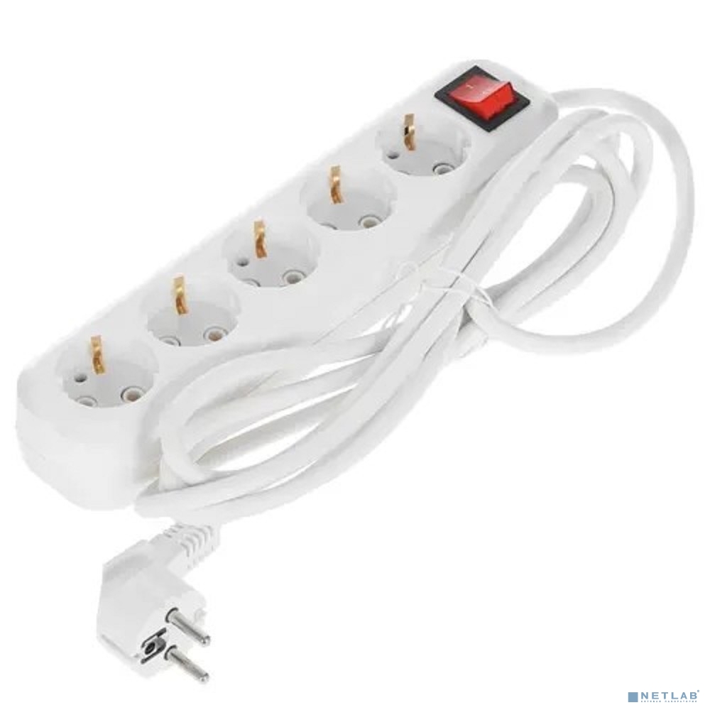 5bites SP5W-330 Сетевой фильтр 5S / 3*1.5MM2 / 16A / ABS / 3M / WHITE