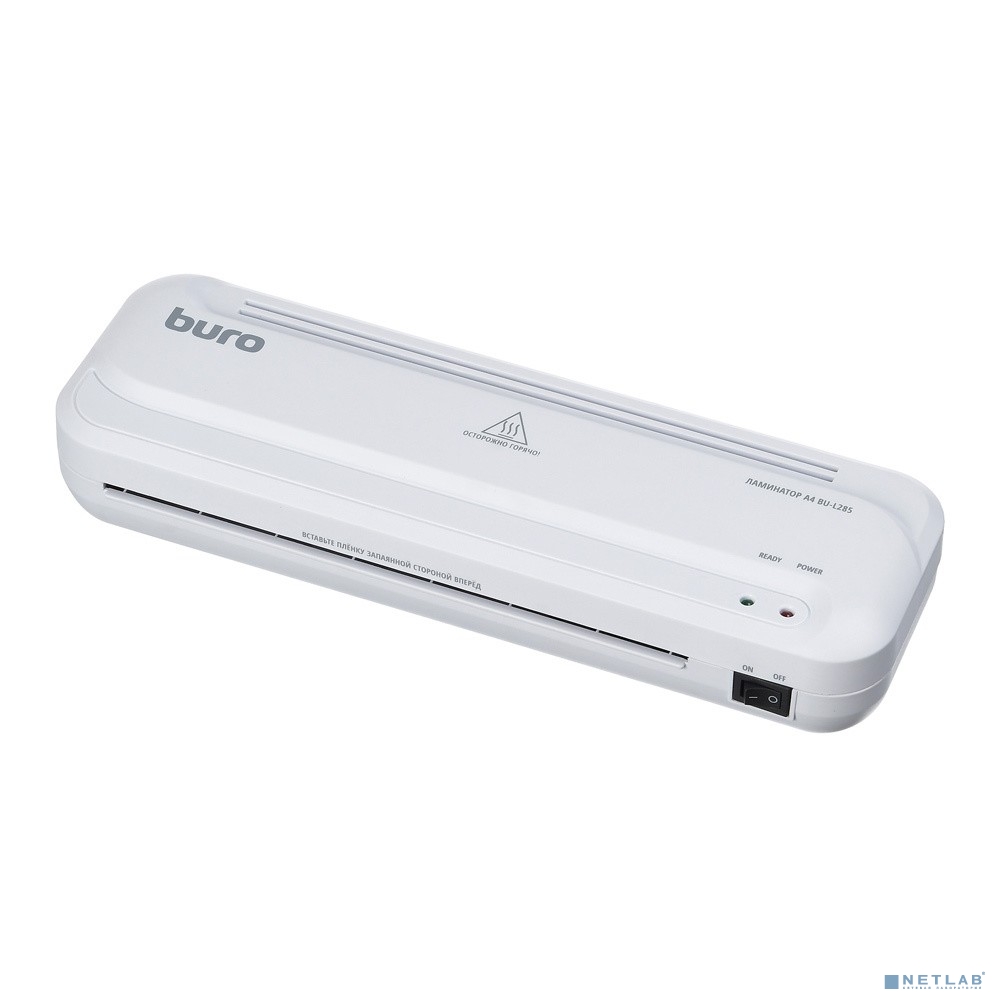Buro Ламинатор BU-L285 (OL285) (A4 (80-100мкм) 22см/мин (2вал.) лам.фото)