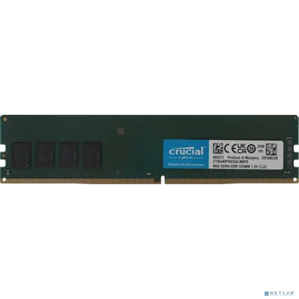 Crucial DDR4 DIMM 8GB CT8G4DFRA32A PC4-25600, 3200MHz OEM/RTL