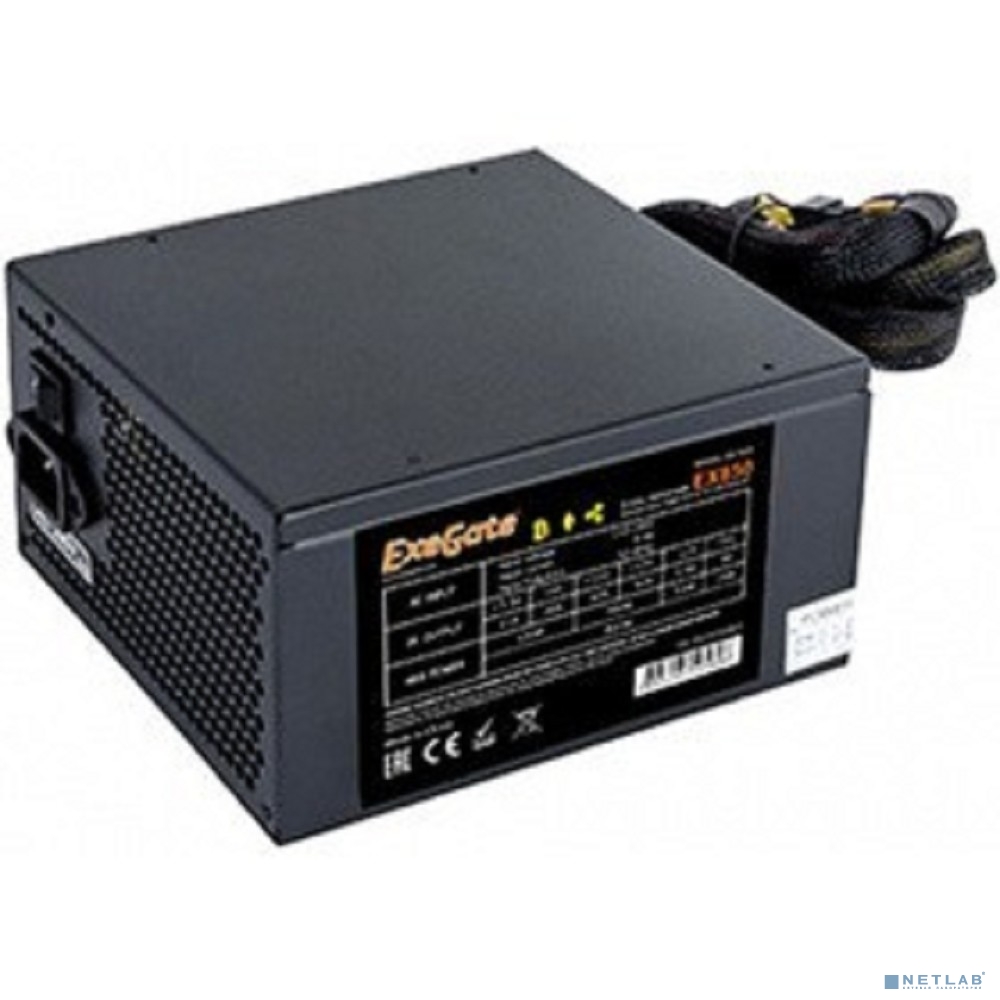 Exegate EX285976RUS Блок питания 1000W ExeGate Gaming Standard 1000PGS RTL, ATX, black, APFC, 14cm, 24p+2*(4+4)p, PCI-E, 5SATA, 4IDE