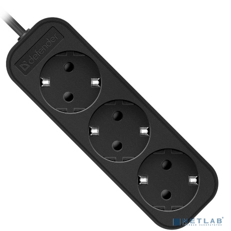 Defender Удлинитель M350 5.0 м, 3 розетки , с заземлением