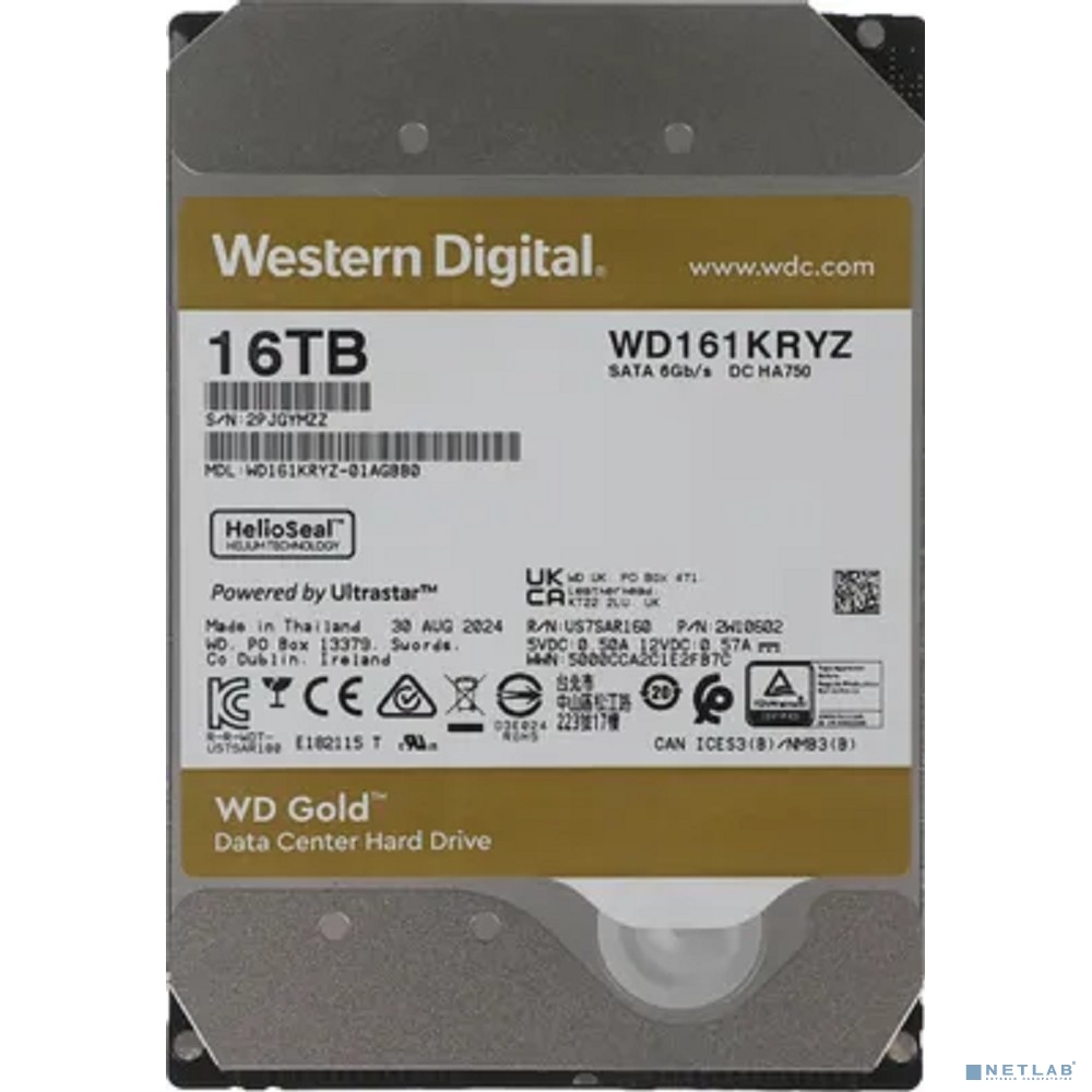 16TB WD Gold (WD161KRYZ)