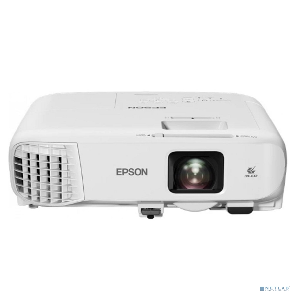 Epson EB-992F white Проектор (LCD, 1920х1080, 4000Lm, 16000:1, Wi-fi, Miracast,3.1 kg)