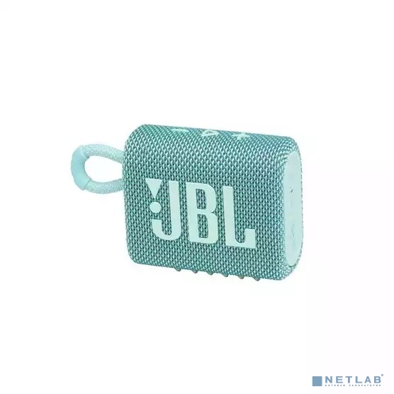 Колонка порт. JBL GO 3 бирюзовый 3W 1.0 BT (JBLGO3TEAL)