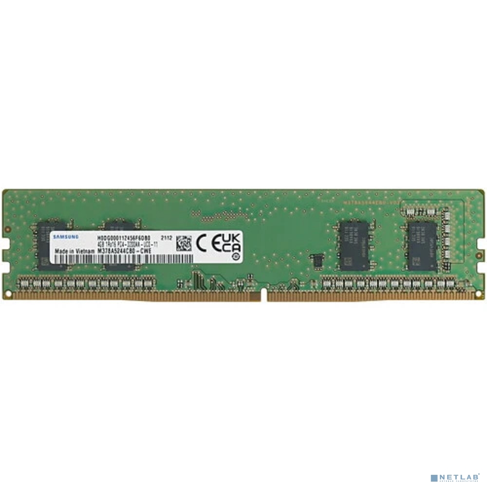 Samsung DDR4 DIMM 4GB M378A5244CB0-CWE PC4-25600, 3200MHz
