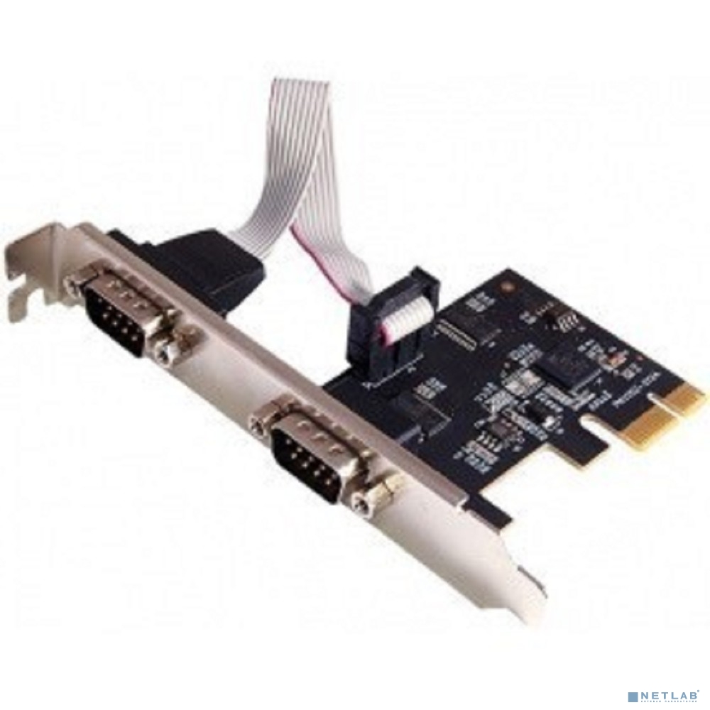 ST-Lab I-560, 2 ext (COM9M), PCI-E x1, +LP bracket, Ret