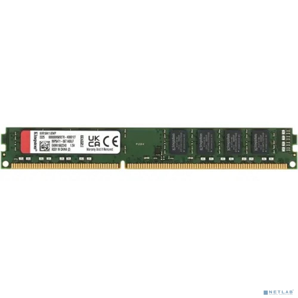 Kingston DDR3 DIMM 8GB (PC3-12800) 1600MHz KVR16N11/8WP