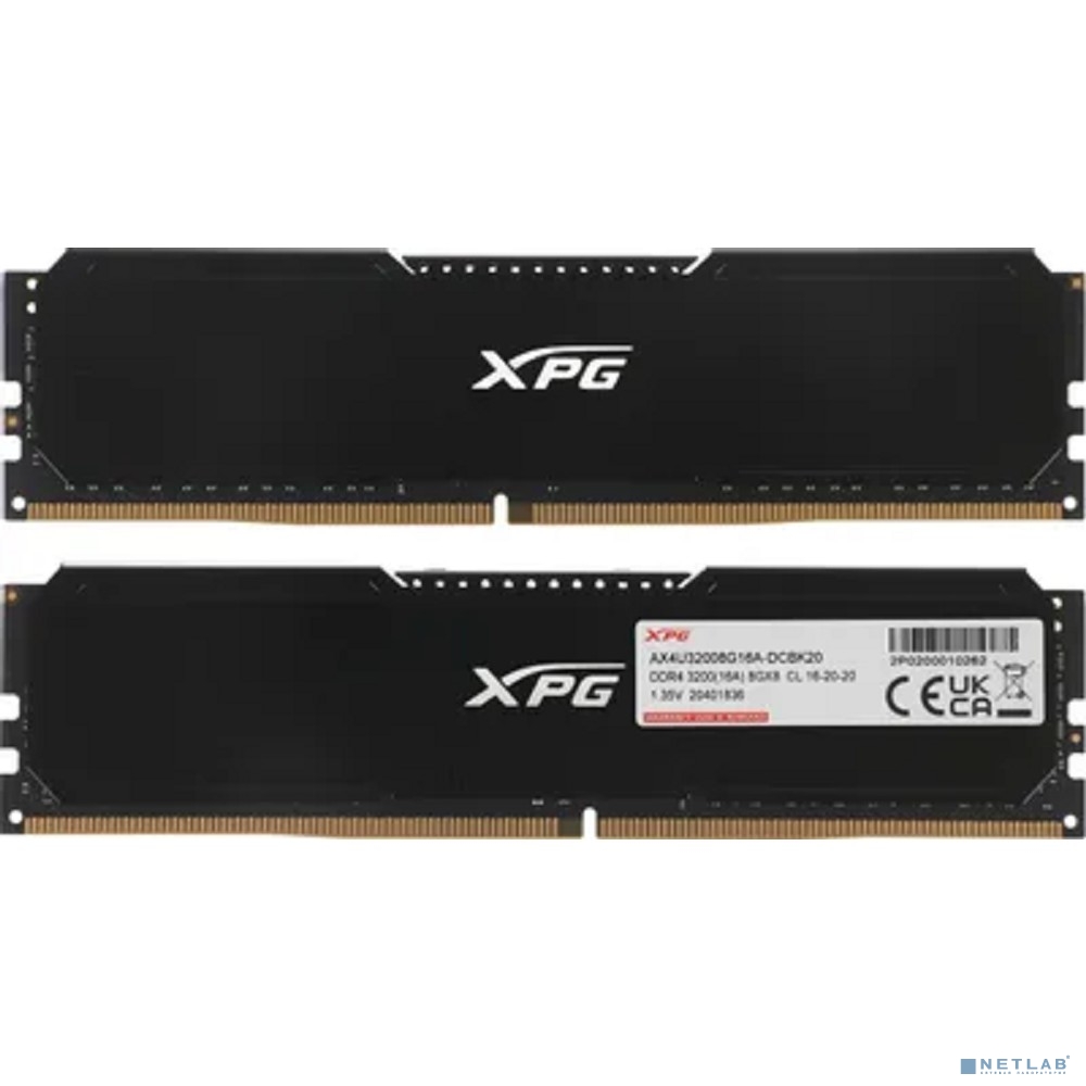 A-data DDR4 DIMM 16GB PC25600 DDR4 K2 AX4U32008G16A-DCBK20