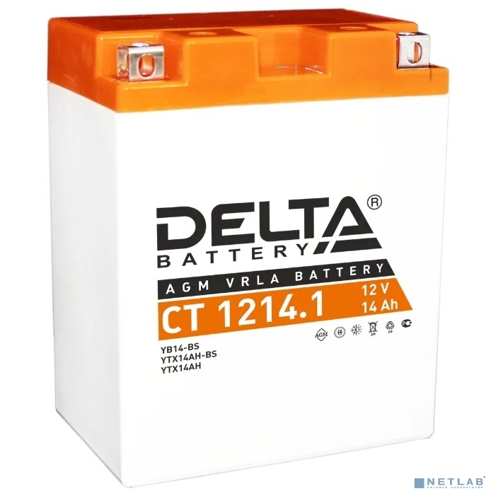 Delta CT 1214.1 (14 А\ч, 12В) для МОТО