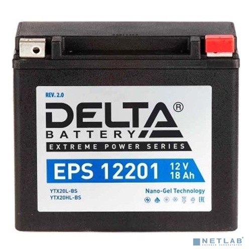 Delta EPS 12201 (18 А\ч, 12В) для МОТО