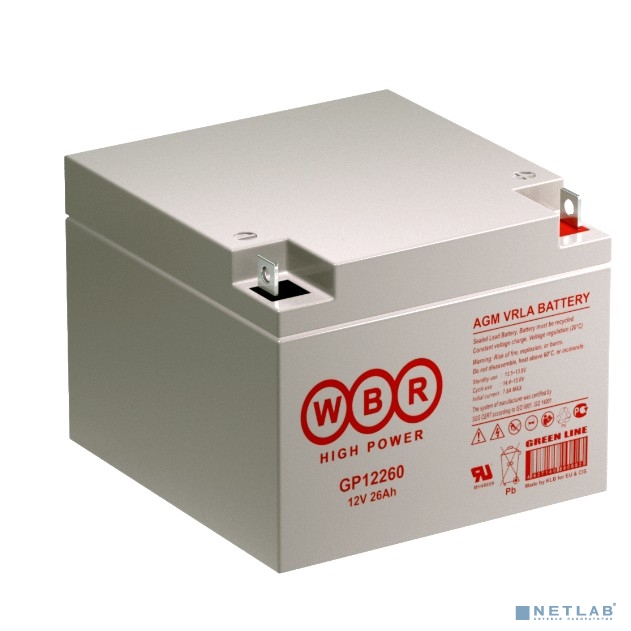 WBR Батарея GP12260 (12V/26Ah)
