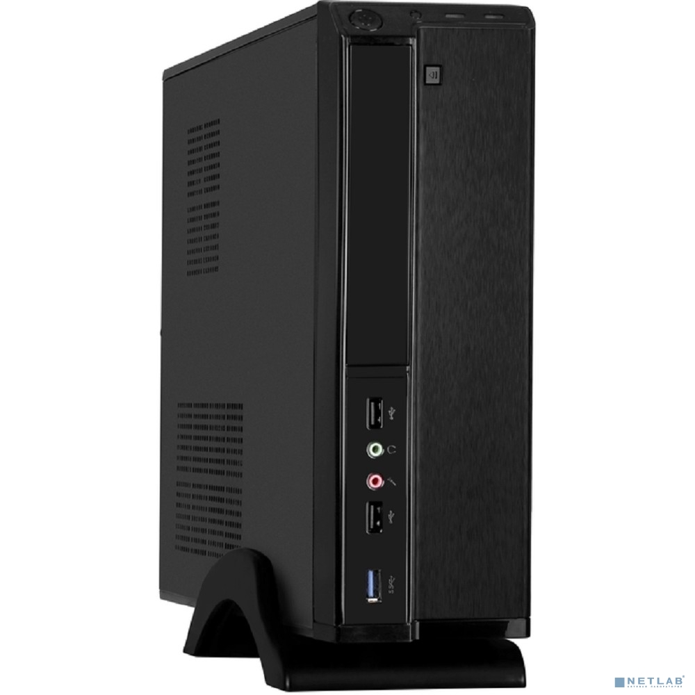 Exegate EX288782RUS Корпус Desktop ExeGate MI-207U-M400 (mini-ITX/mATX, БП M400 с вент. 8см, 2*USB+1*USB3.0, аудио, черный)
