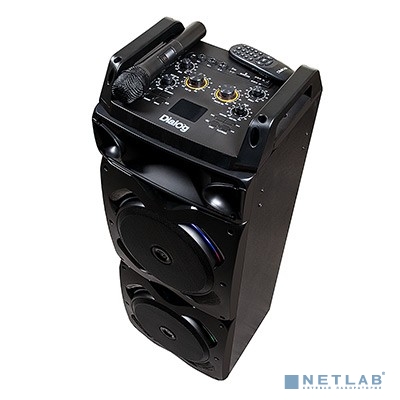 Dialog Oscar AO-220 - акустическая колонка 1.0, 100W RMS, Караоке с беспр. микр, BT+FM+USB+SD+GT