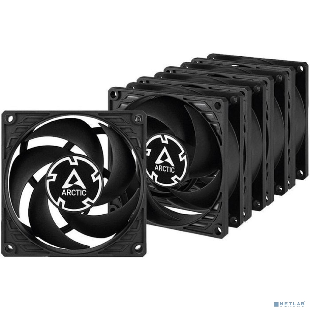 Case fan ARCTIC P8 PWM PST Value Pack (Black/Black) - retail (ACFAN00154A)