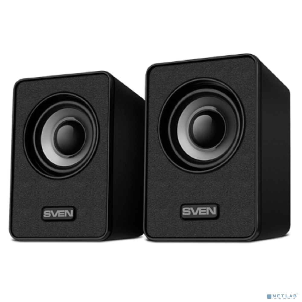 SVEN 135, чёрный, USB, акустическая система 2.0, мощность 2x3 Вт(RMS)