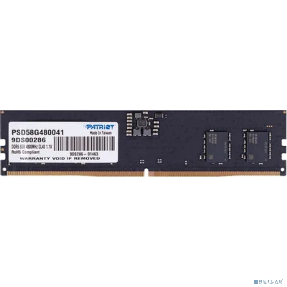 Patriot DDR5 8GB 4800 MT/s CL40 PSD58G480041