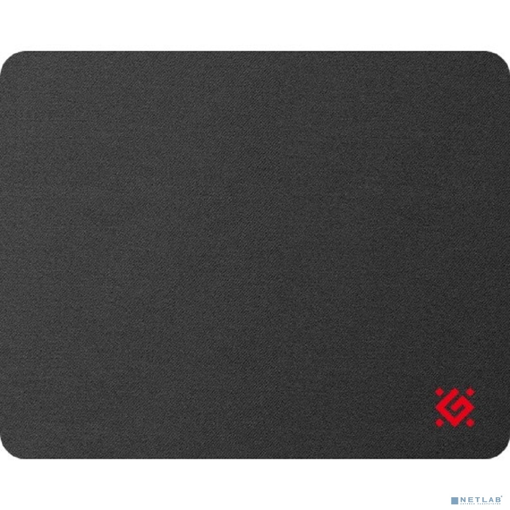 Defender Игровой коврик Black 250x200x3 мм, ткань+резина