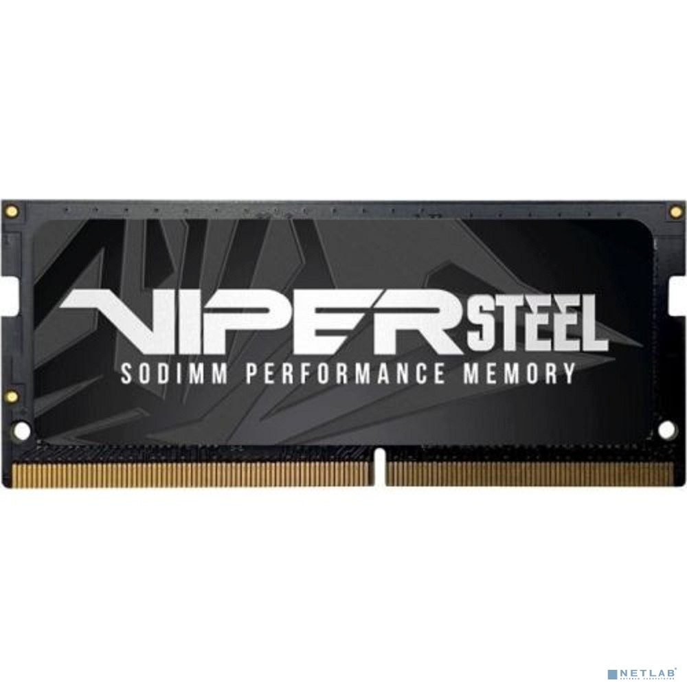 Память DDR4 32Gb 2666MHz Patriot PVS432G266C8S Viper Steel RTL PC4-21300 CL18 SO-DIMM 260-pin 1.2В