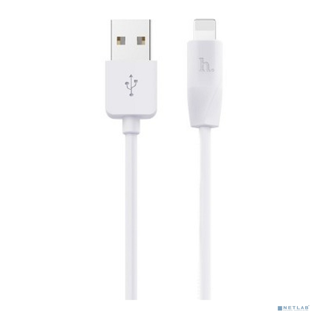 HOCO HC-32007 X1/ USB кабель Lightning/ 1m/ 2.1A/ White