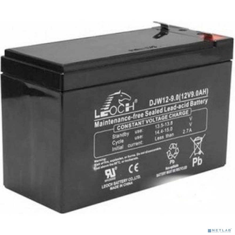 Leoch Батарея DJW12-9.0 (12V 9Ah) F2