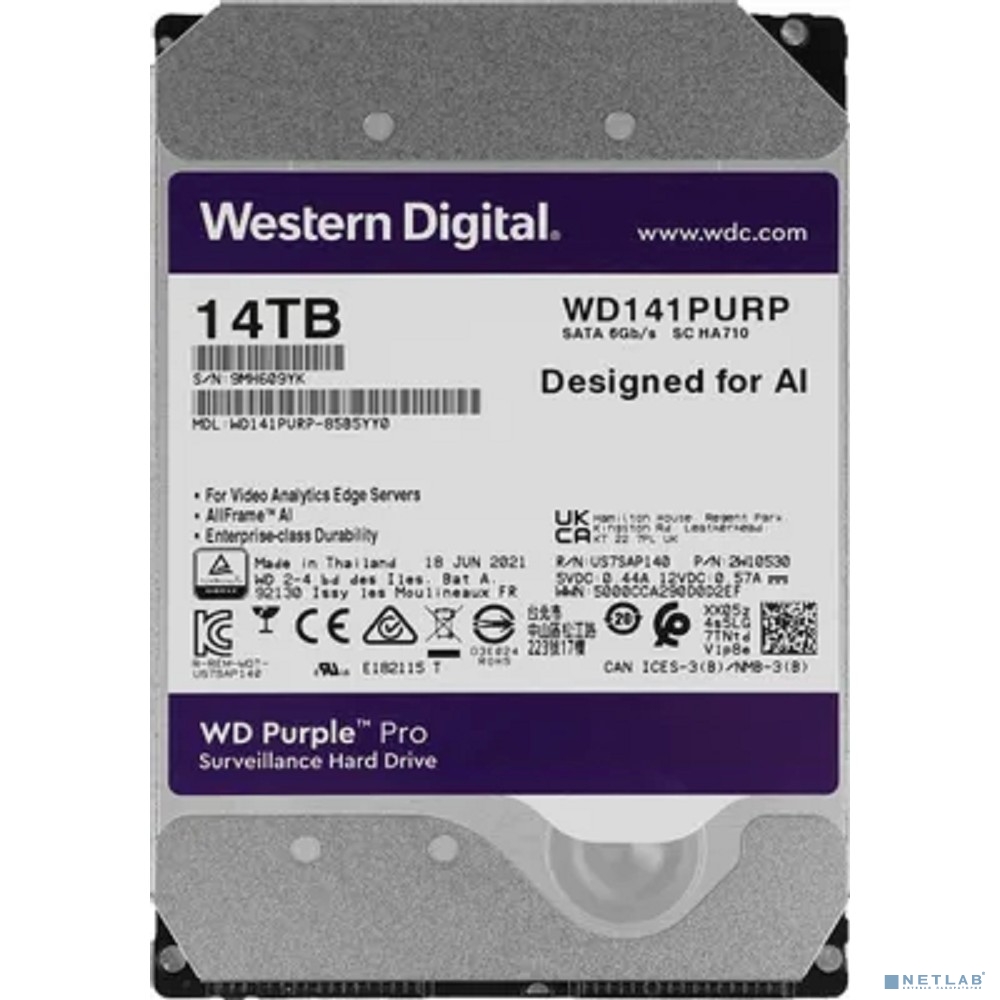 14TB WD Purple Pro (WD141PURP)