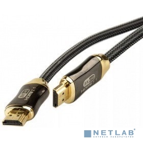 Telecom TCG300-3M Кабель HDMI 19M/M,ver. 2.1, 8K@60 Hz 3m метал разъемы, нейлоновая оплетка Telecom <TCG300-3M>
