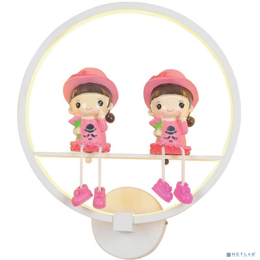 Светильник Hiper Twins H061-1 19Вт 4000K цв.св.:белый нейтральный розовый/белый