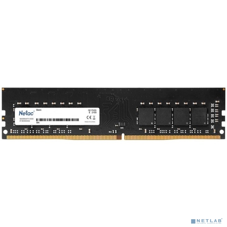 Netac DDR4 DIMM 4GB NTBSD4P26SP-04 PC4-21300, 2666MHz