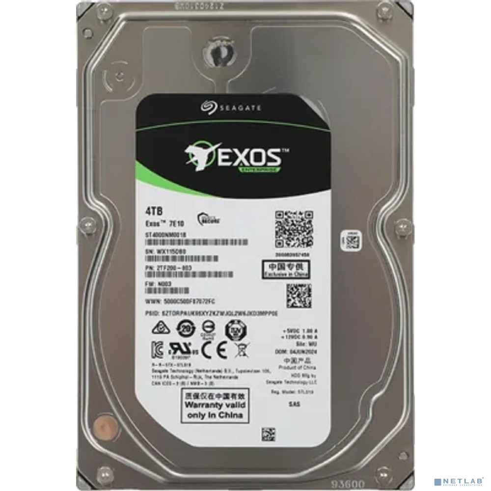 4TB Seagate Exos 7E10 (ST4000NM001B)