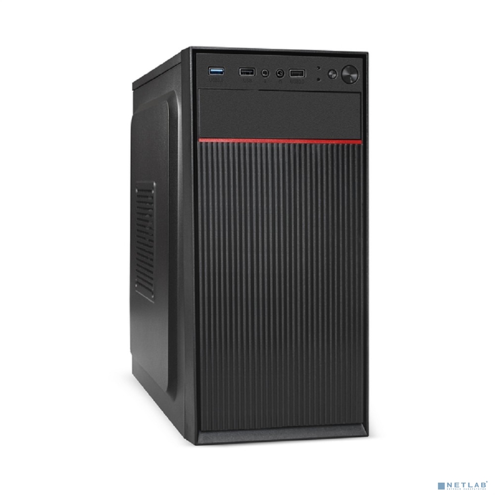 Exegate EX292355RUS Корпус Minitower ExeGate BAA-113U-AAA450 (mATX, БП AAA450 с вент. 8см, 2*USB+1*USB3.0, аудио, черный)