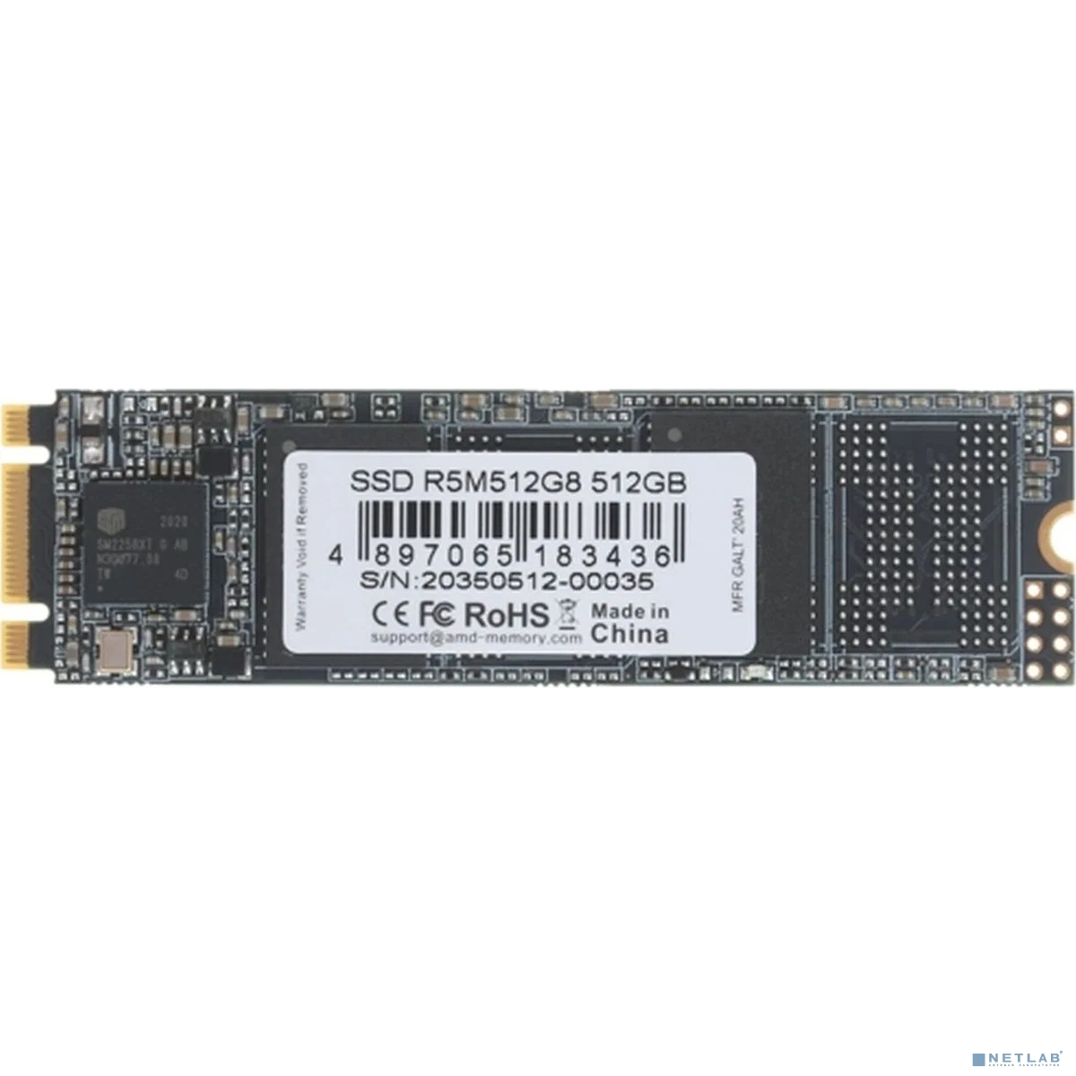 AMD SSD M.2 512GB Radeon R5 R5M512G8