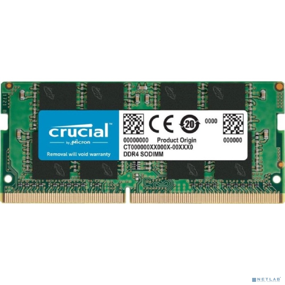 Crucial DDR4 SODIMM 16GB CT16G4SFS832A PC4-25600, 3200MHz OEM