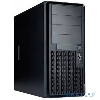 BigTower InWin PE689BL IP-S600BQ3-3 USB3.0*2+A(HD)+front fan 120mm*1+rear fan 120mm*1+ 2*2SATA+1*1SATA+Intrusion Switch/ holes for SL20” RACKMOUNT