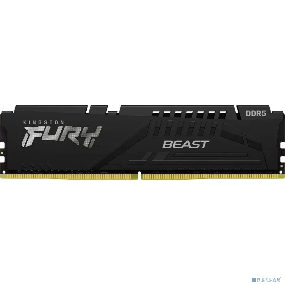 Kingston DRAM 8GB 5600MT/s DDR5 CL40 DIMM FURY Beast Black KF556C40BB-8