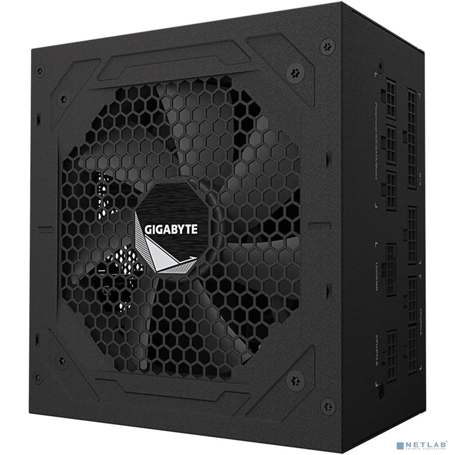 Блок питания Gigabyte ATX 1000W GP-UD1000GM 80+ gold (24+4+4pin) APFC 120mm fan 8xSATA Cab Manag RTL