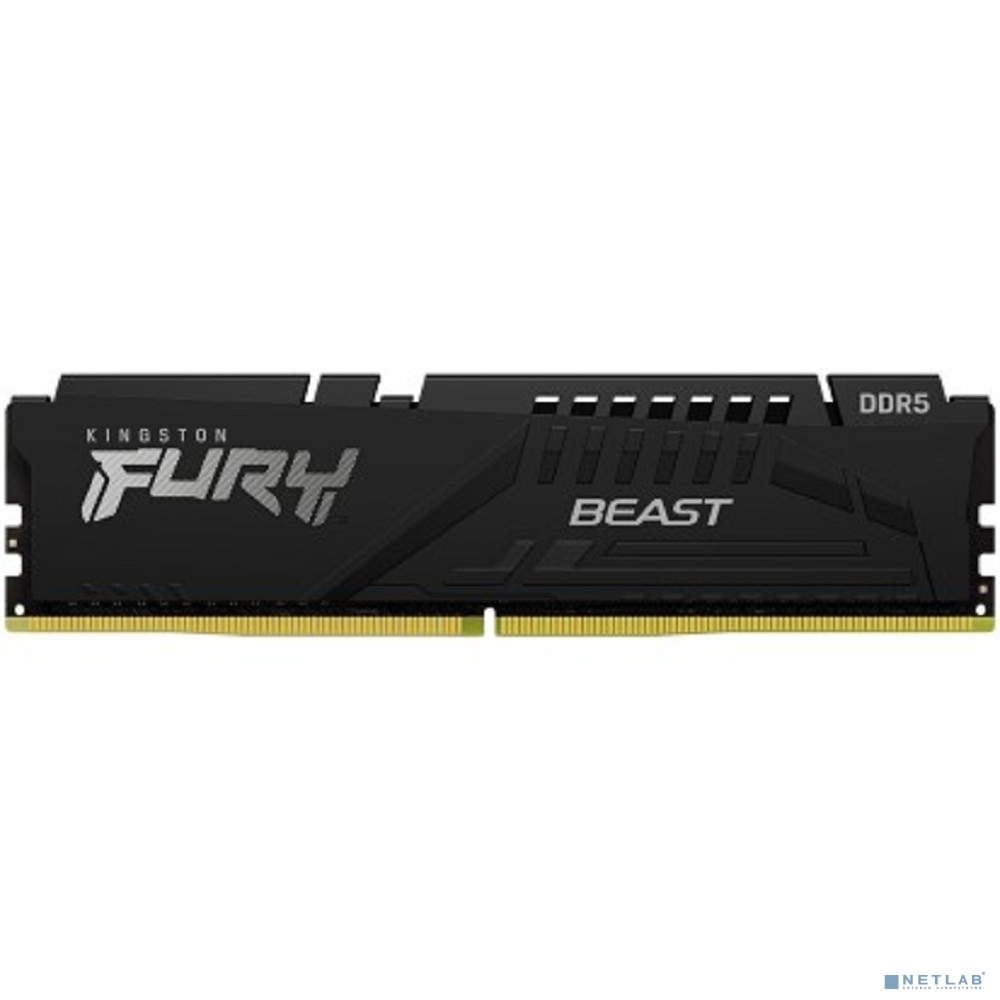 Kingston DRAM 8GB 5200MHz DDR5 CL40 DIMM FURY Beast Black KF552C40BB-8