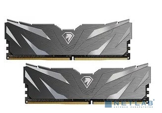Модуль памяти DDR4 Netac Shadow II 16GB (2x8GB) 3600MHz CL18 1.35V / NTSWD4P36DP-16K / Black / with radiator